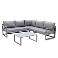 Lundamo hjørnesofa + bord - Hillerstorp