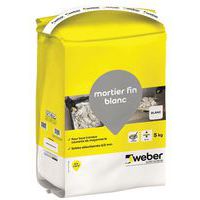 Finmørtel til vanlig murerarbeid - 5 kg - Weber