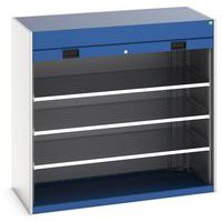 Skap med rulleport Cubio 1200x1300mm - Bott