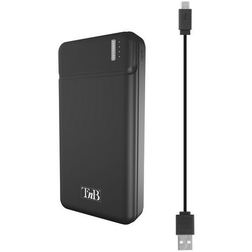Bærbar dobbelt USB-powerbank - 20 000 mAh - T'nB