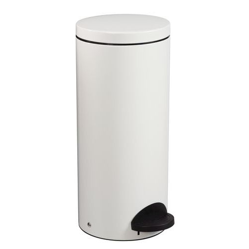 Sanelia metallbøtte med pedal – 30 l Sanelia metallbøtte med pedal – 30 l