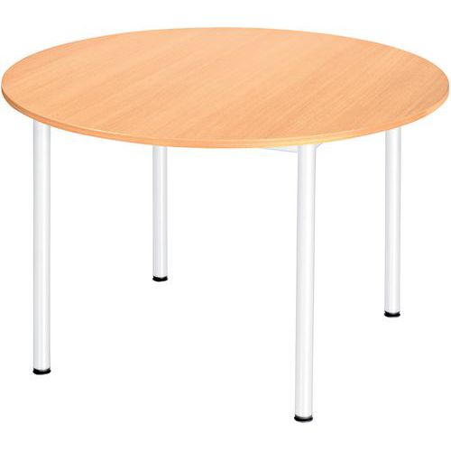 4 pieds hêtre / blanc 4 pieds hêtre / blanc