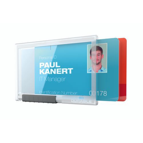 ID-kortholder PUSHBOX uten feste