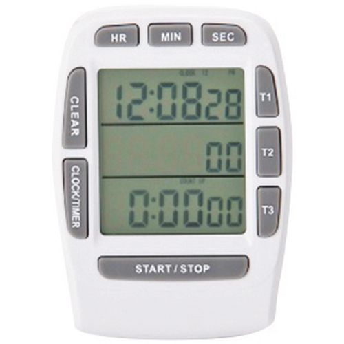 Digital timer Manutan 88 mm Digital timer Manutan 88 mm