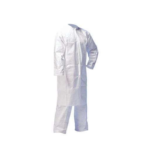 Lab-frakk Tyvek 10 stk. Lab-frakk Tyvek 10 stk.