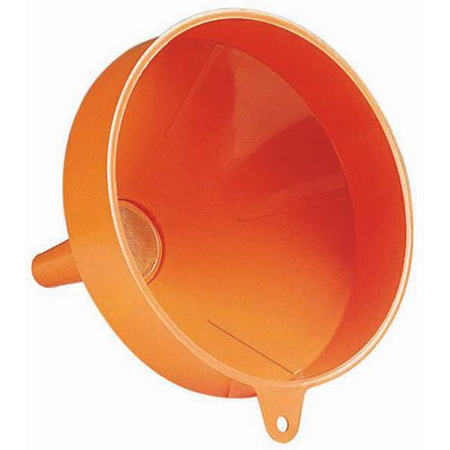 Trakt i polyetylen med filter Trakt i polyetylen med filter