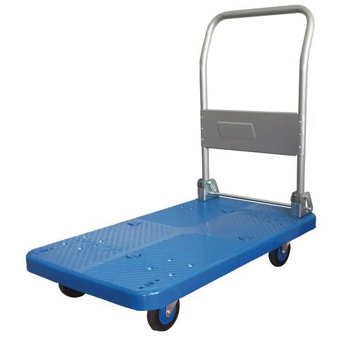 Platåvogn med nedfellbar rygg 200 kg Platåvogn med nedfellbar rygg 200 kg