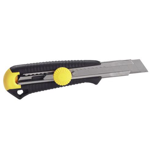 MPO-kniv med segmentert blad – bladbredde 18 mm MPO-kniv med segmentert blad – bladbredde 18 mm