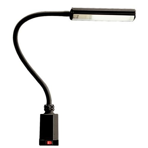 Lampe fleksibel med skrufeste Lampe fleksibel med skrufeste