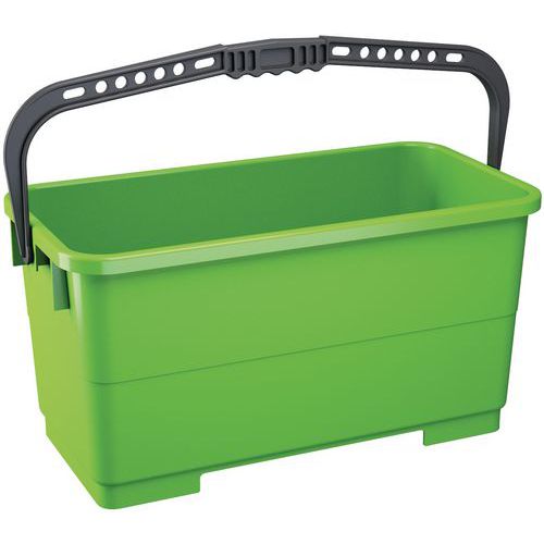 Rektangulær bøtte for vindusrengjøring – 22 l – Manutan Rektangulær bøtte for vindusrengjøring – 22 l – Manutan