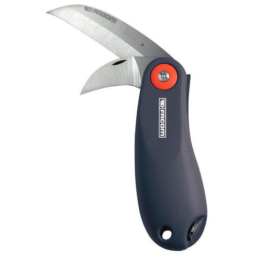 Elektrikerkniv med 2 blader – ergonomisk håndtak Elektrikerkniv med 2 blader – ergonomisk håndtak