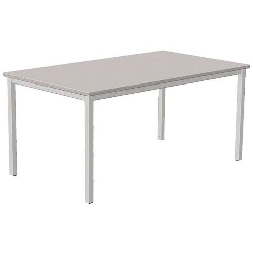 Bureau droit4 pieds fixes Bureau droit4 pieds fixes