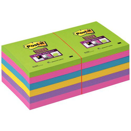 Post-it Super-Sticky Neon Post-it Super-Sticky Neon