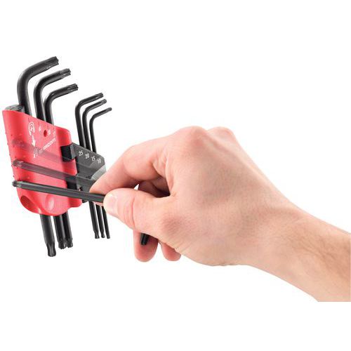 Jeu de 7 clès Tamper Torx Jeu de 7 clès Tamper Torx