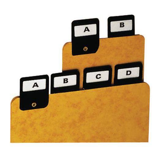 Register alfabet A4-A6, 25 st Register alfabet A4-A6, 25 st