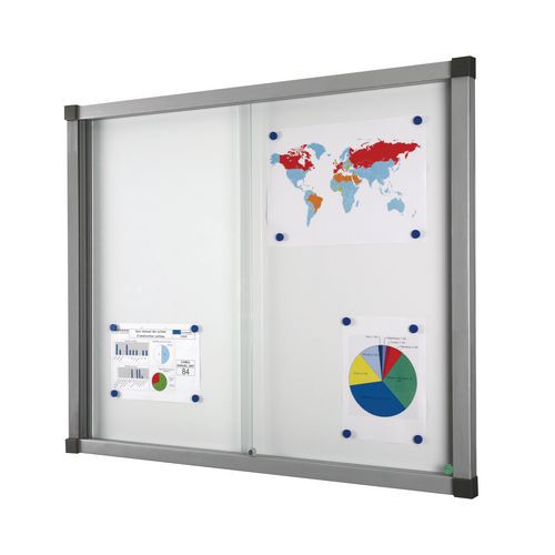Oppslagsskap Cube magnetisk emalje Oppslagsskap Cube magnetisk emalje
