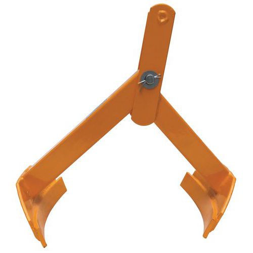 Halvautomatisk fatklemme – vertikalt grep – kapasitet 350 kg Halvautomatisk fatklemme – vertikalt grep – kapasitet 350 kg