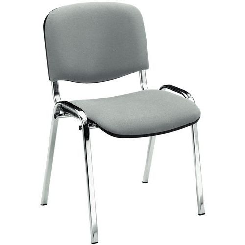 Stol Manutan Azteka stoff/forkromede ben Stol Manutan Azteka stoff/forkromede ben