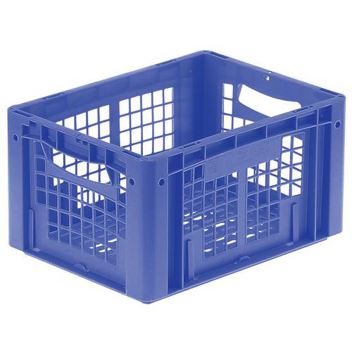Plastbakk blå perforert 19-24 l Plastbakk blå perforert 19-24 l