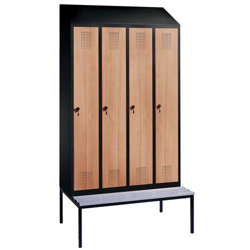 avec socle-banc (non fourni)