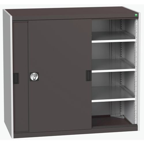 Skap med skyvedører Cubio 1300x650x1200 mm – Bott