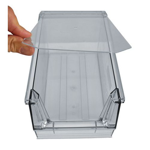 Lokk lagerkasse transparent Lokk lagerkasse transparent