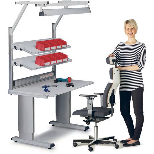 Arbeidsbord låseskrue ESD WB - Større 180 cm - Treston