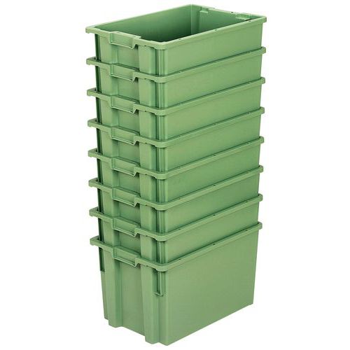 emboîtables pour un gain de place à vide supérieur à 65 % emboîtables pour un gain de place à vide supérieur à 65 %