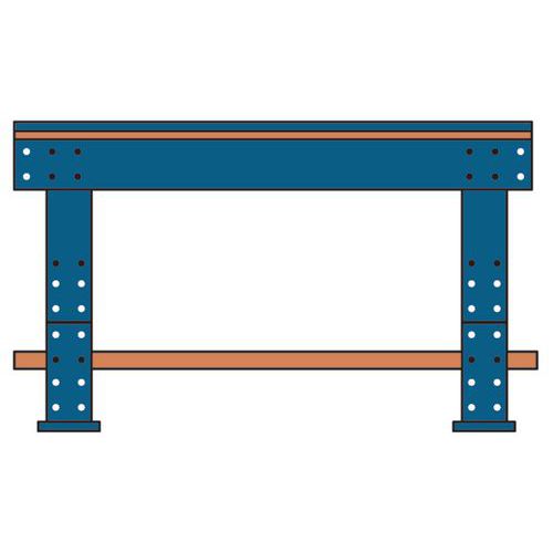 Arbeidsbenk 151 Flex Formica 150 x 75 x 65/100 Arbeidsbenk 151 Flex Formica 150 x 75 x 65/100