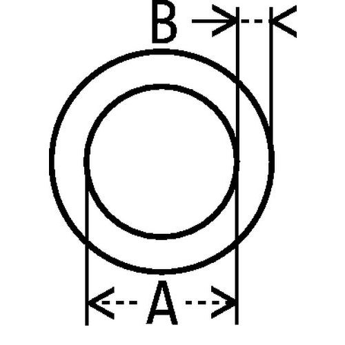 - A : Ø utile- B : épaisseur - A : Ø utile- B : épaisseur