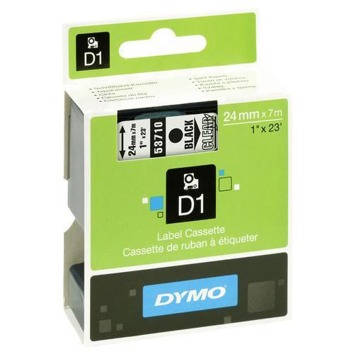 Merketape Dymo D1, 24 mm Merketape Dymo D1, 24 mm