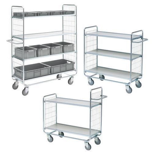 Hyllevogn med 2, 3 eller 4 hyller ErgoB Hyllevogn med 2, 3 eller 4 hyller ErgoB