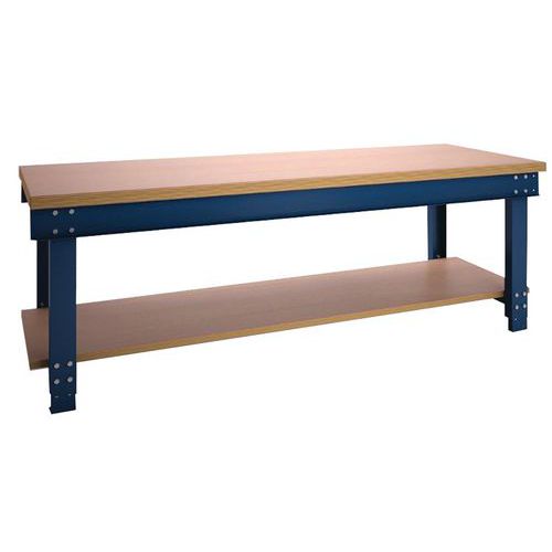 Arbeidsbenk 200 Flex kryssfiner 200 x 90 x 65/100 Arbeidsbenk 200 Flex kryssfiner 200 x 90 x 65/100