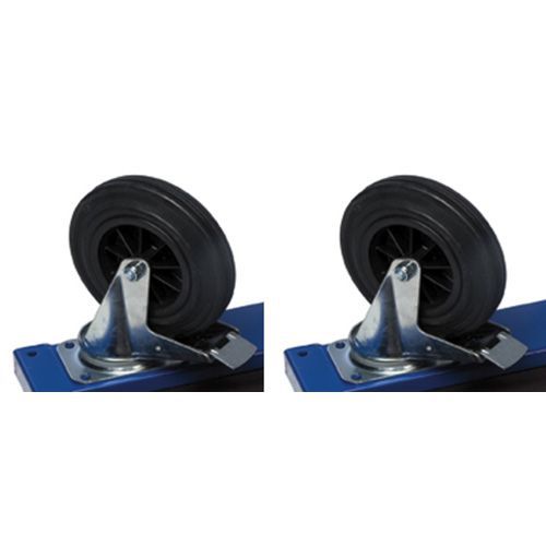 Brems på 2 hjul Ø 160 mm Brems på 2 hjul Ø 160 mm