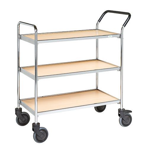 Trillebord Krom 3 hyller Trillebord Krom 3 hyller