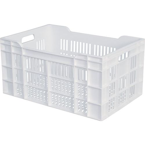 Plastbakk Perfo hvit 60 L Plastbakk Perfo hvit 60 L