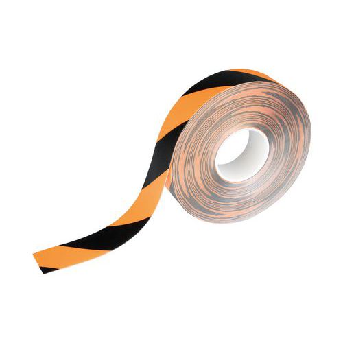 Gulvmarkeringstape DURALINE 50/05 gul/sort, avtagbar Gulvmarkeringstape DURALINE 50/05 gul/sort, avtagbar