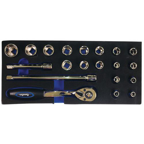 1/3 modul med 20x 1/2 verktøy - Manutan 1/3 modul med 20x 1/2 verktøy - Manutan