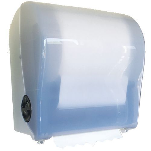 Automatisk papirhåndkle dispenser - Hvit - Manutan Automatisk papirhåndkle dispenser - Hvit - Manutan