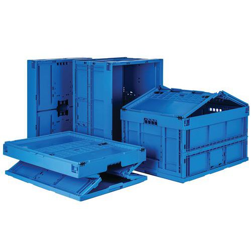 Plastbakk sammenleggbar 200 l med/uten lokk Plastbakk sammenleggbar 200 l med/uten lokk